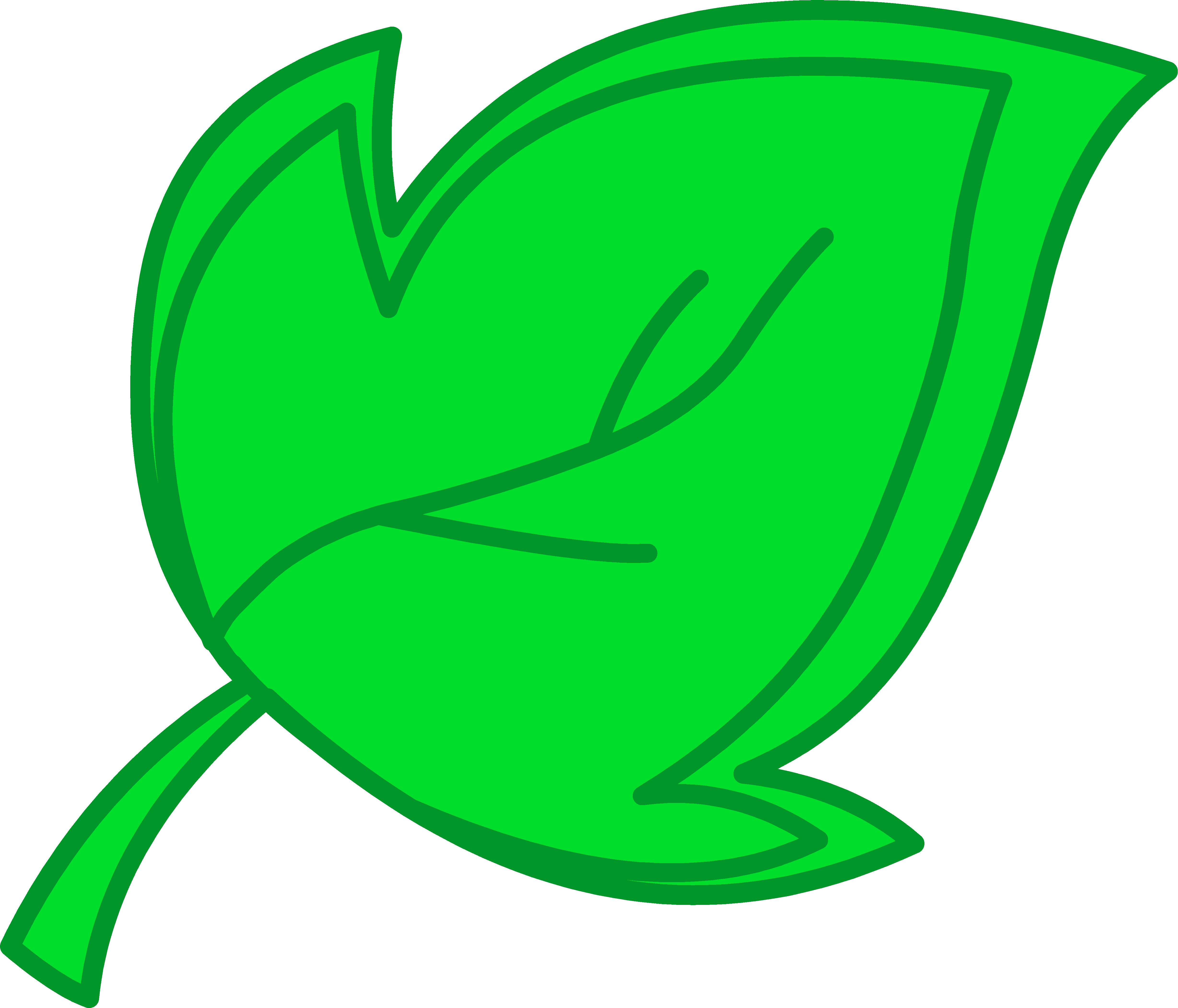 Maple Leaf Clipart Animated - Liść Clipart (4911x4204)