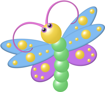 Dragonfly Clip Art - Dragonfly Clipart Png Gif (360x360)