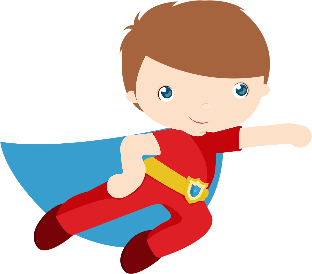 Kids Dressed As Superheroes Clipart - Superhero Clipart (1600x1177)