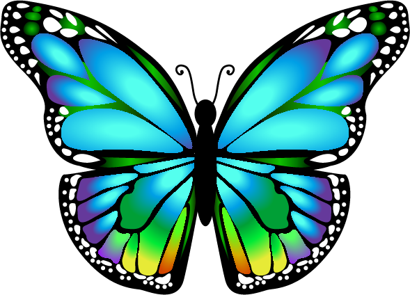 0 129ba5 1d6bdaa9 Orig - Pintura Textil De Mariposas (589x424)