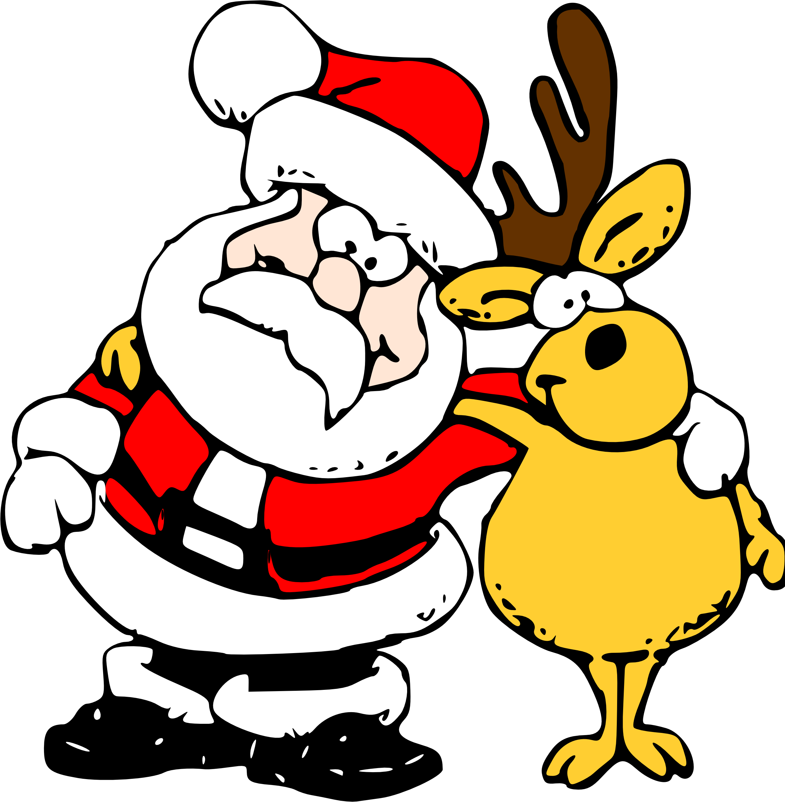 Xmas Clip Art For Christmas - Xmas Clip Art For Christmas (2555x3467)