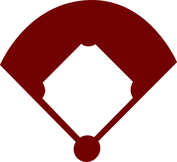 Baseball Field Clip Art - Baseball Field Clipart (600x550)