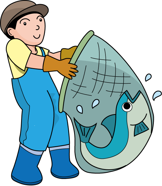 Fishing Clipart On Clip Art Fishing And Fish Clipartcow - Fisherman Clip Art (553x636)