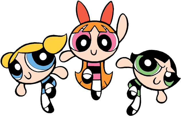 Power Puff Girls Pictures The Powerpuff Girls Clip - Powerpuff Girls Coloring Pages (636x411)