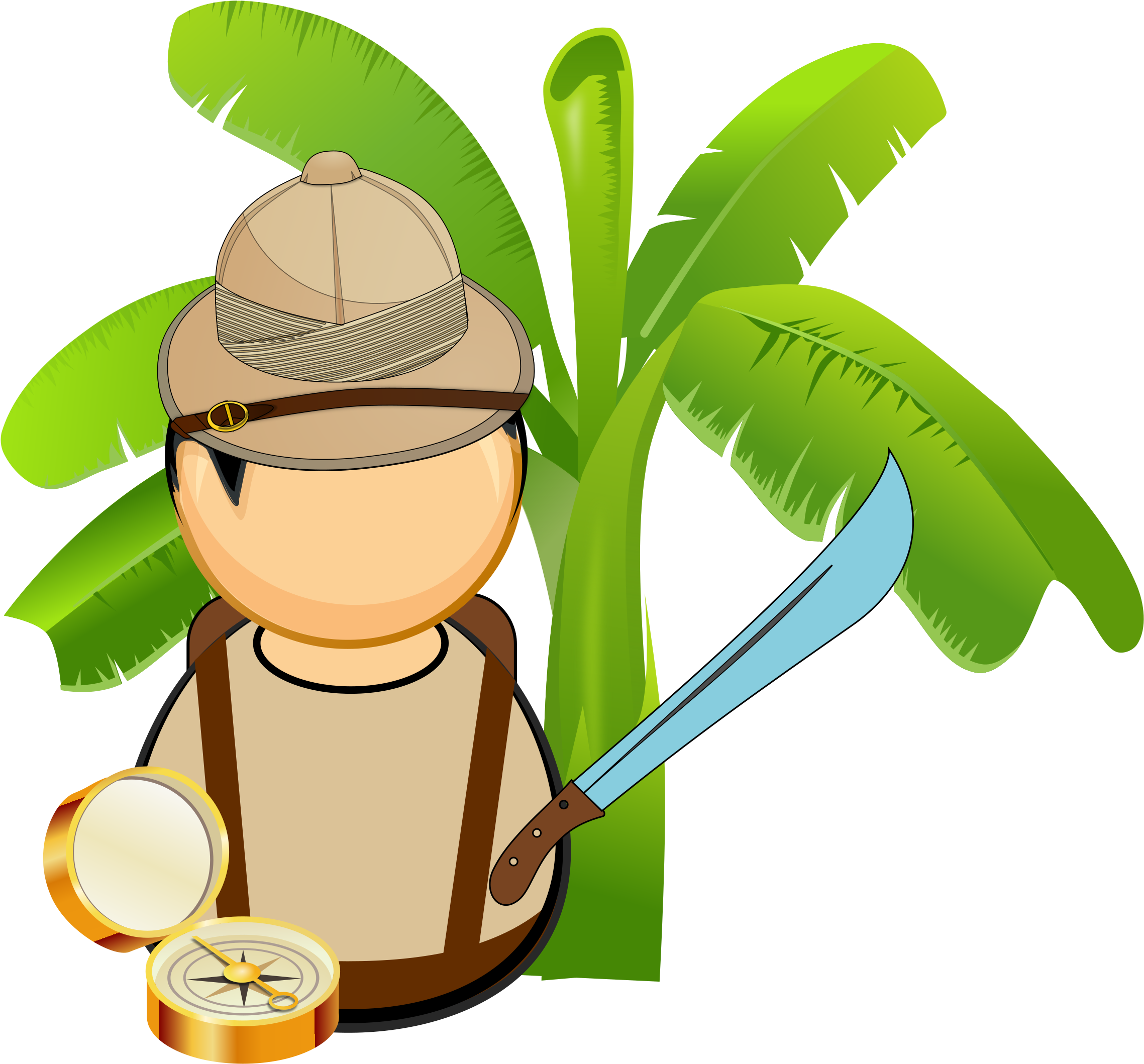 Jungle Vector Png - Jungle Clip Art (2400x2241)