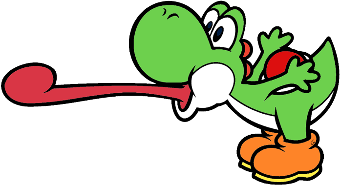 Yoshi - Mario Coloriage À Imprimer (700x391)