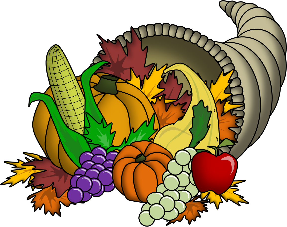 Thanksgiving Cornucopia Pictures - Cornucopia Clip Art Free (1155x912)
