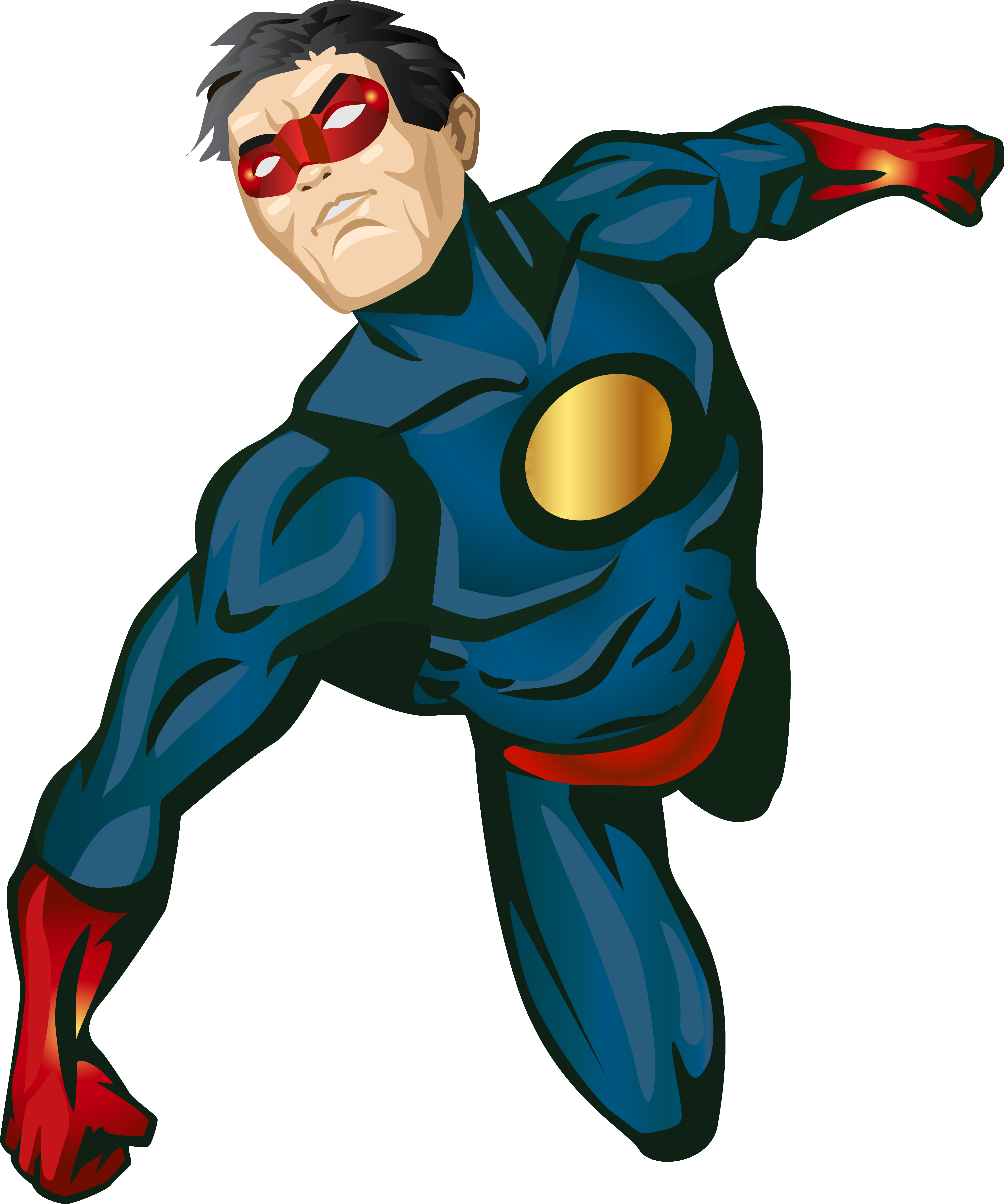 Super Hero Png Clip Art - Superhero (5238x6234)