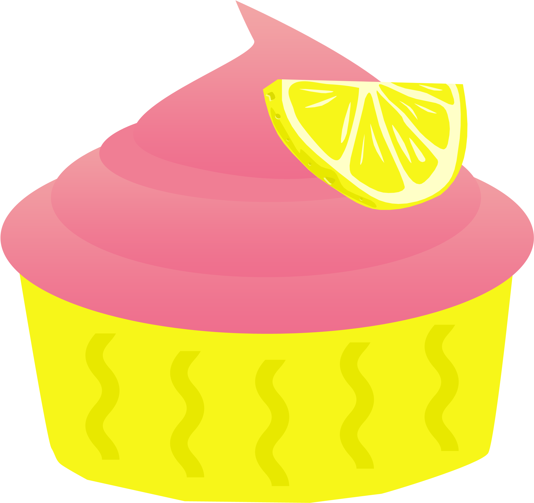 Pink Lemon Clip Art (2202x2202)