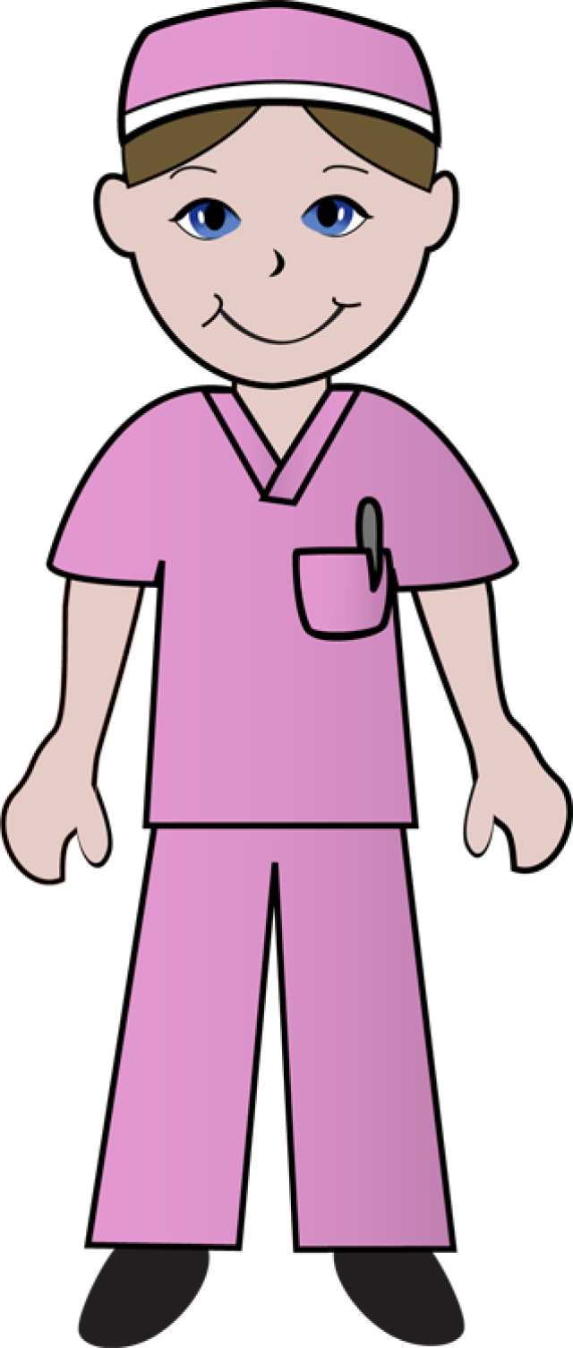 Cartoon Nurse Clipart - Nurse Clip Art (640x1504)