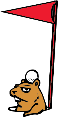 Funny Gopher Golf Clipart - Golf (273x473)