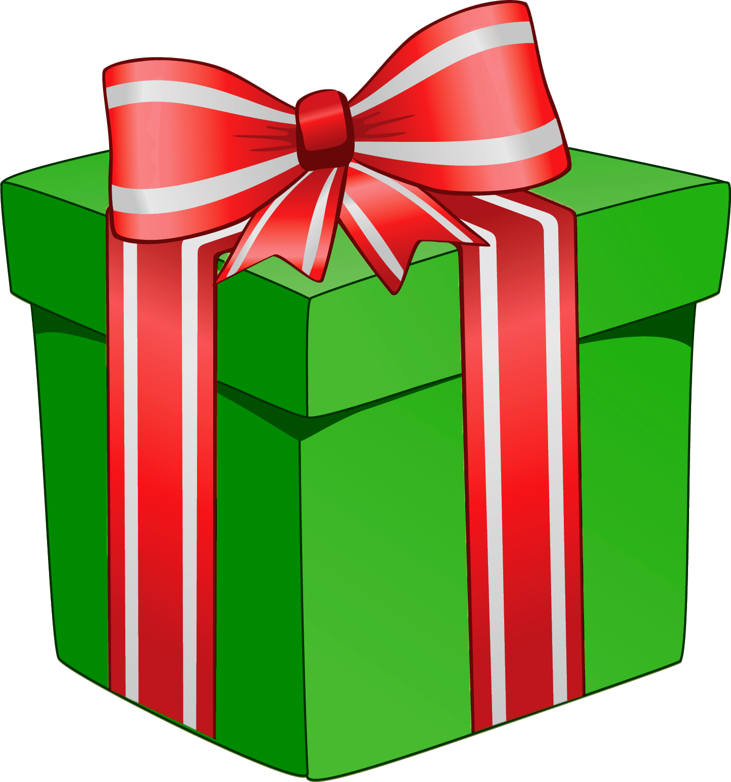 Xmas Stuff For Christmas Gift Boxes Clip Art - Cartoon Christmas Gift Box (1447x1549)