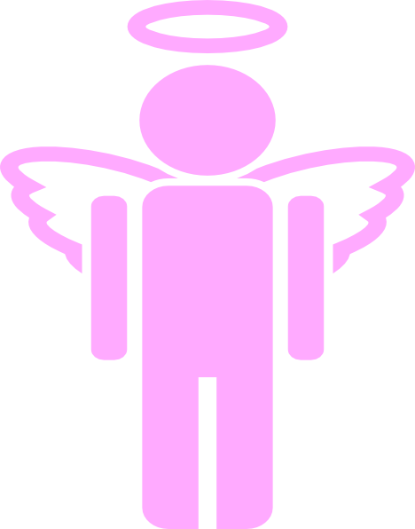 Girl Angel Clip Art (468x596)