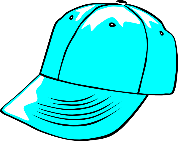 Baseball Cap Clip Art At Clker - Clip Art Baseball Hats (600x476)