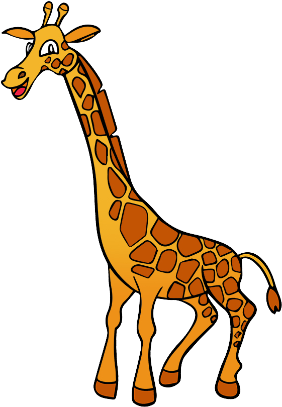 Free To Use & Public Domain Giraffe Clip Art - Giraffe Images Clip Art (636x862)