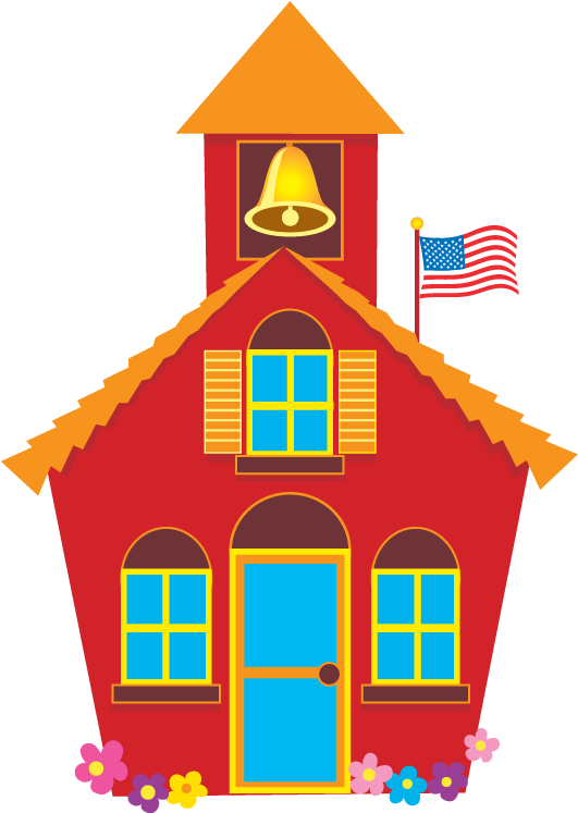School House Schoolhouse Images Free Download Clip - Red School House Png (750x750)
