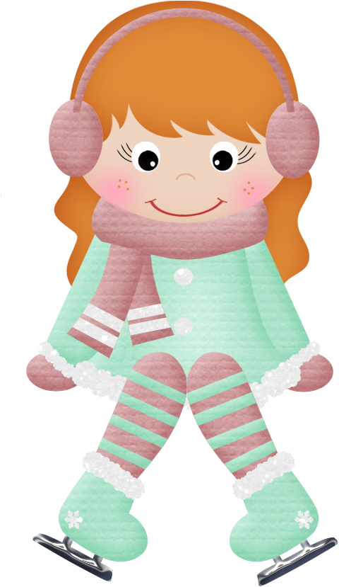 Winter Clipartwinter - Cartoon (494x900)