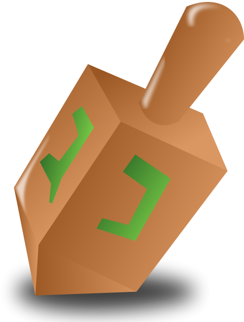 Dreidel - Dreidel Clipart Png (800x800)