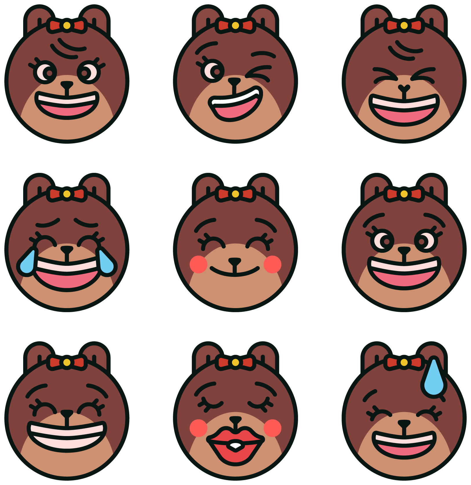 Smile Face Clip Art - Smile Face Clip Art (1800x1800)