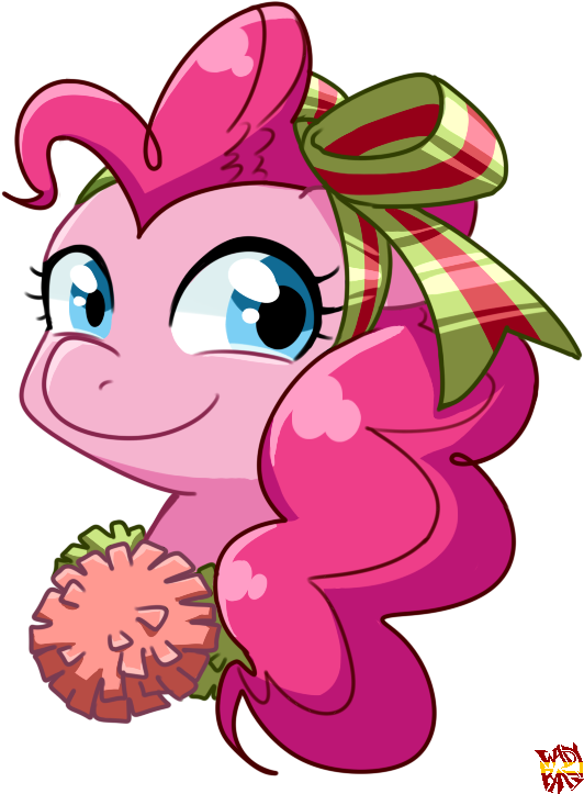 Cheerleaders Pinkie Pie By Norang94 On Clipart Library - Cartoon (671x784)