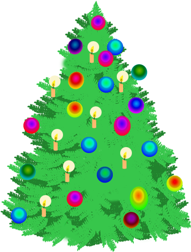 Christmas Tree Template - Christmas Tree Template (424x531)