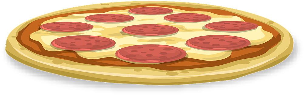 Pizza Free To Use Clip Art - Fitness Whole Pizza Pillow Case (1065x406)