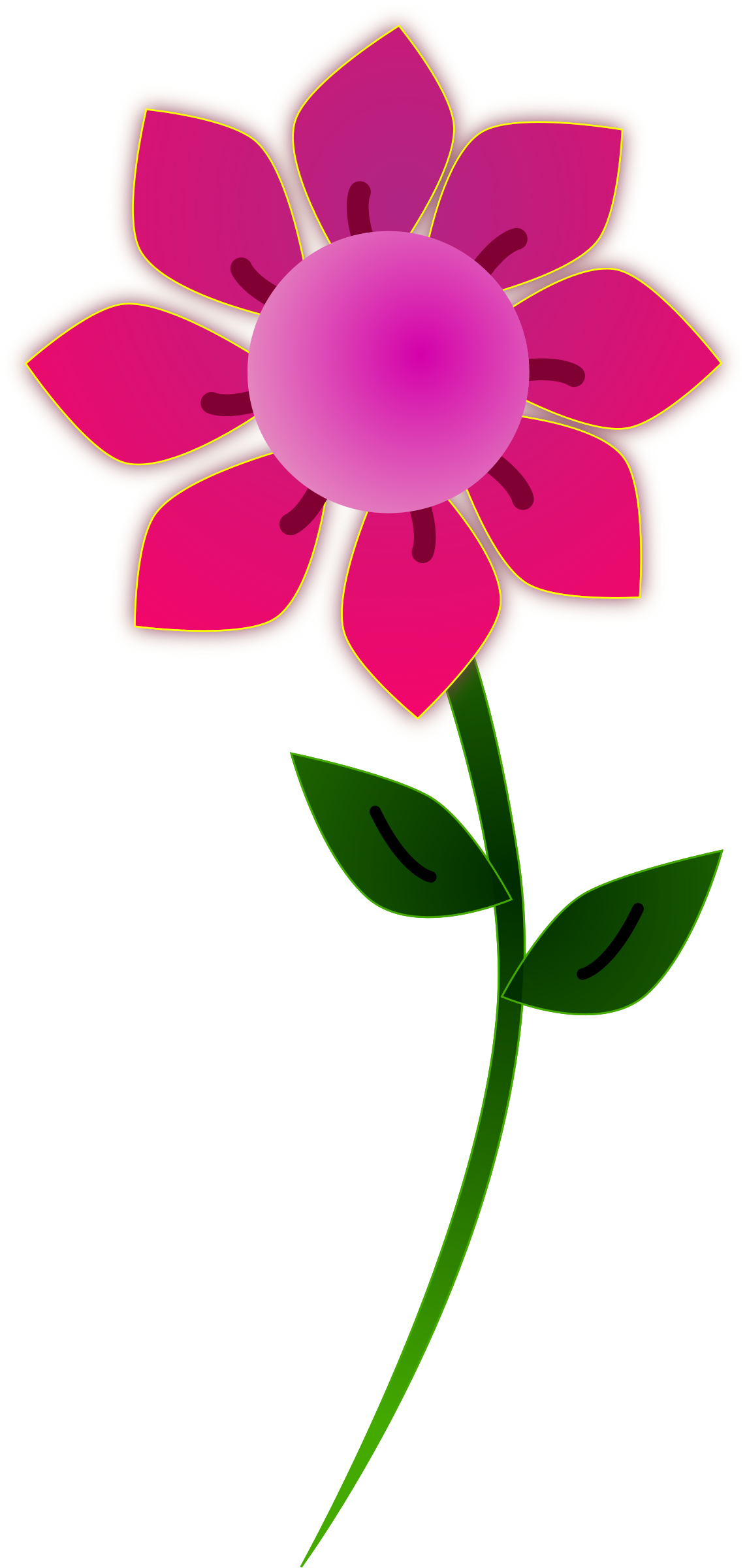 7 Clipart - Flower Clipart Png (1144x2400)