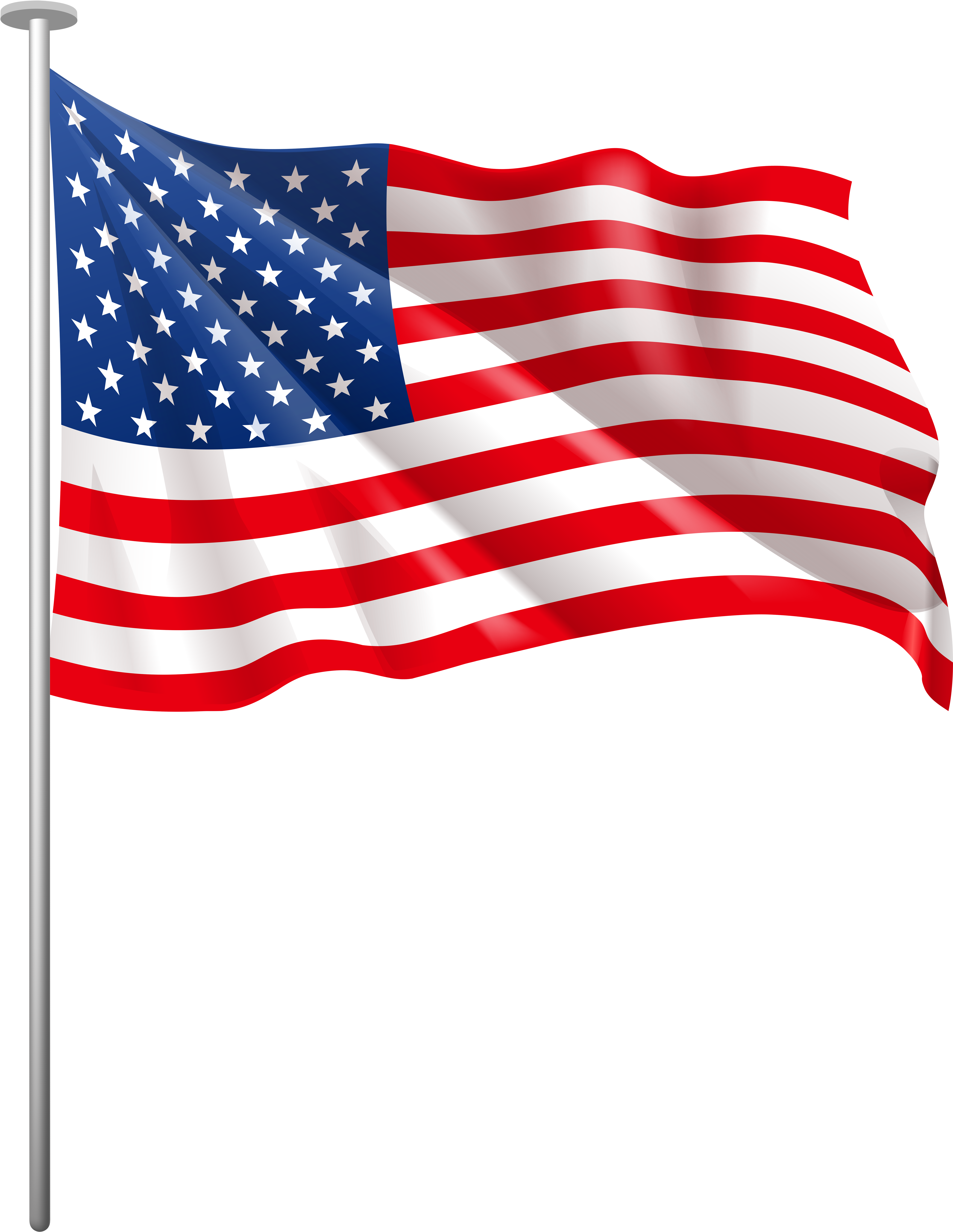Us Flag American Flag Usa Clipart Png Images - American Flag Clip Art Transparent (6232x8000)