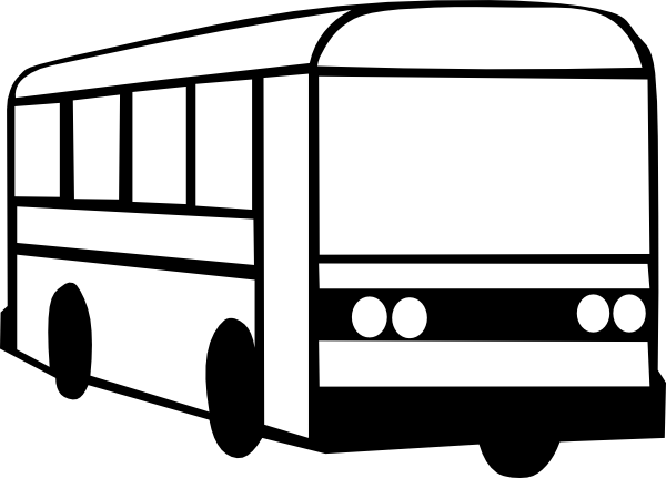 School Bus Clip Art - Bus Stop Icon (640x480)