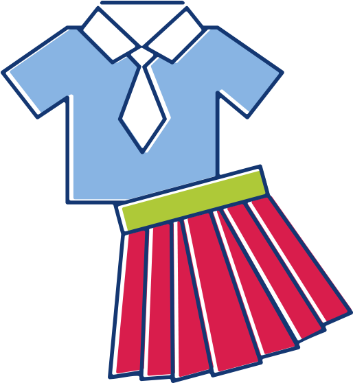 School Uniform Clothing Clip Art - School Uniform Clipart (800x571)