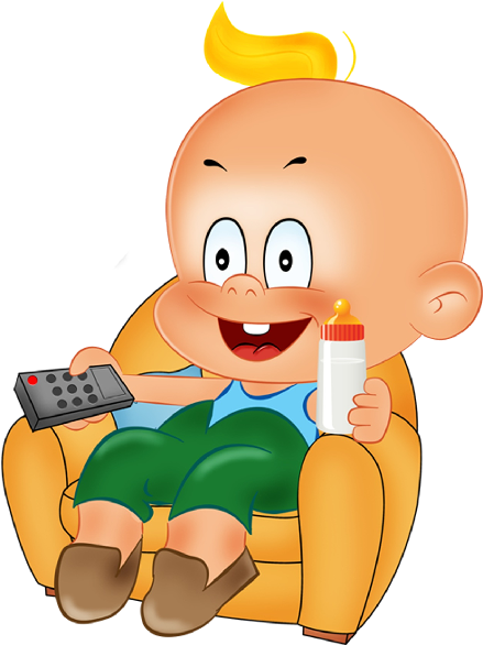 Funny Baby Boy Playing Cartoon Clipart - Funny Baby Boy Clipart (600x600)