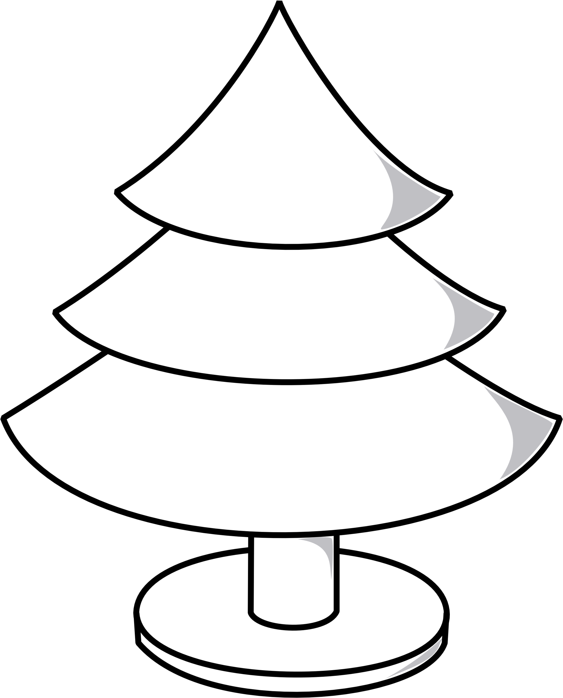 Black And White Line Clipart - Black And White Line Clipart (3166x3166)