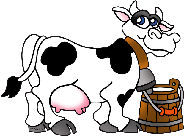 Free Clip Art Of Dairy Cow Clipart Collection Cattle - Dairy Cow Clip Art (648x478)