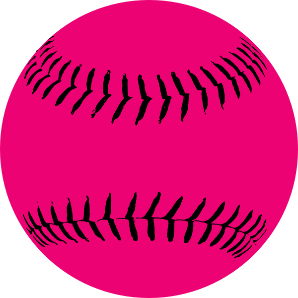 Softball Clip Art Logo Free Clipart Images - Baseball Clipart (600x600)