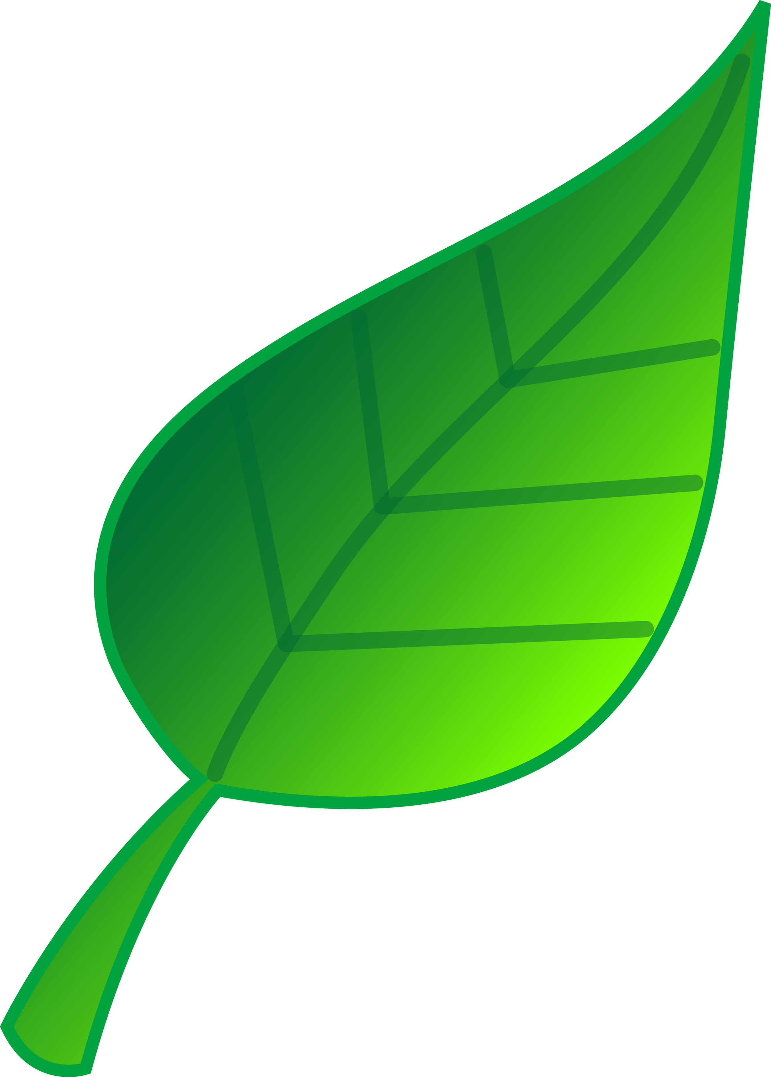 Leaf Clip Art Images Free Clipart Images - Clip Art Of Leaf (2504x3500)
