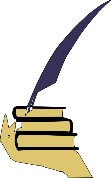 Education Learning Hand Holding Books Clip Art - Educational Clip Art Png (372x597)