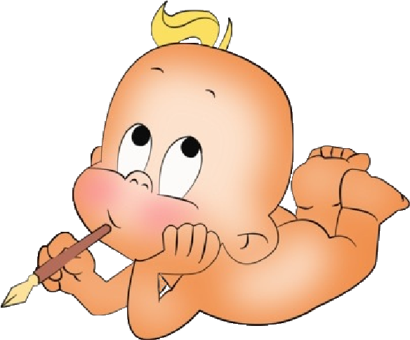 Funny Baby Clip Art - Funny Baby Clip Art (600x600)