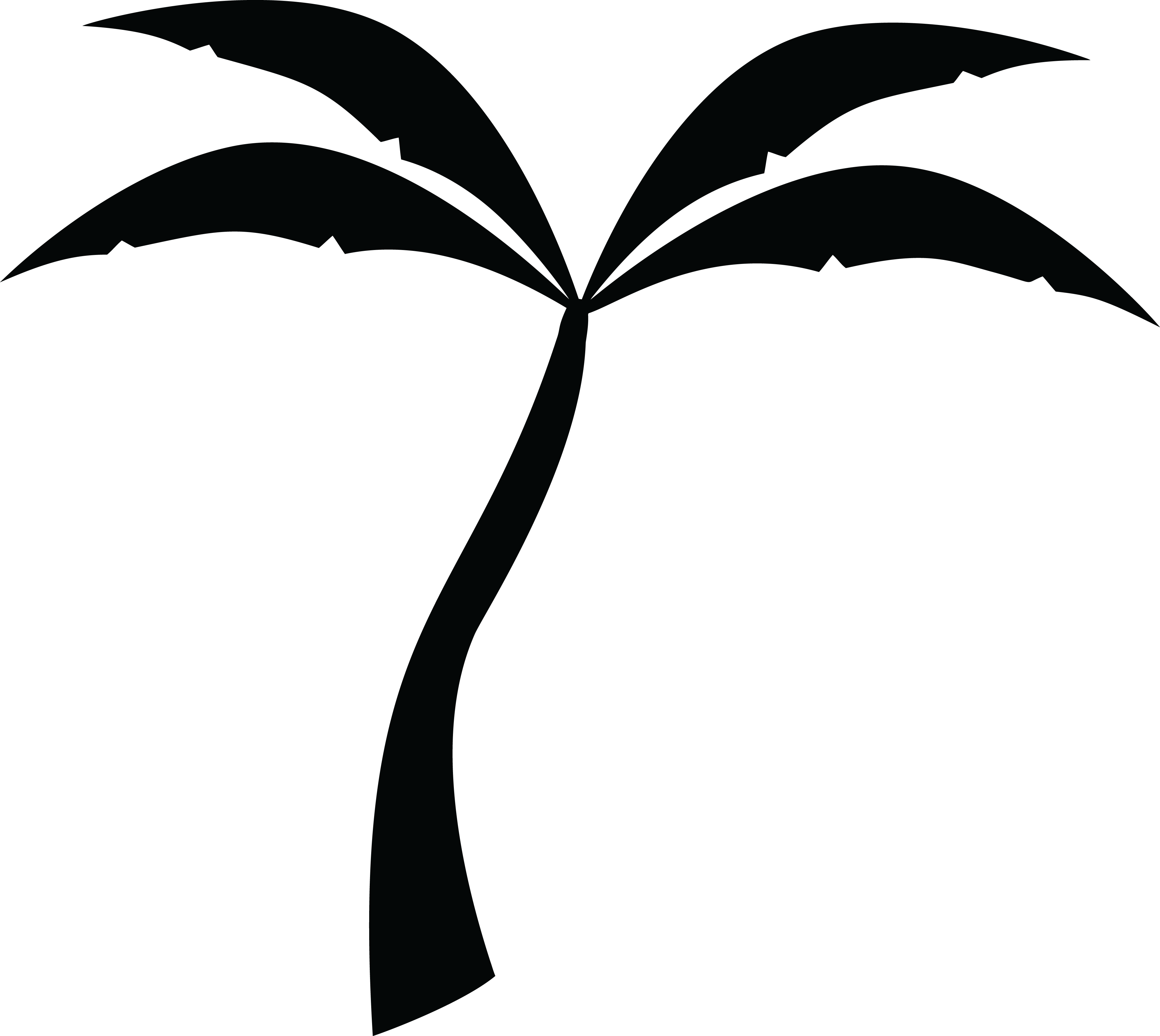 Free Clipart Of A Palm Tree - Free Clipart Of A Palm Tree (4000x3572)