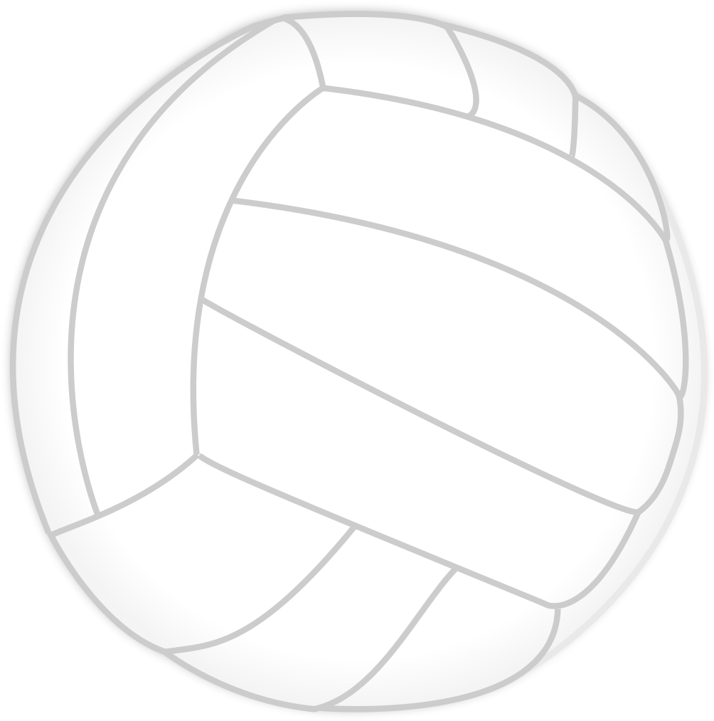 Free Beach Ball Black And White Clipart - Beach Ball Black And White (1024x1024)