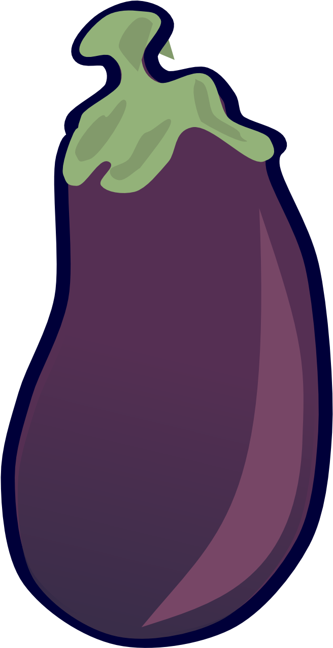 Download - Eggplant Clip Art (999x1413)