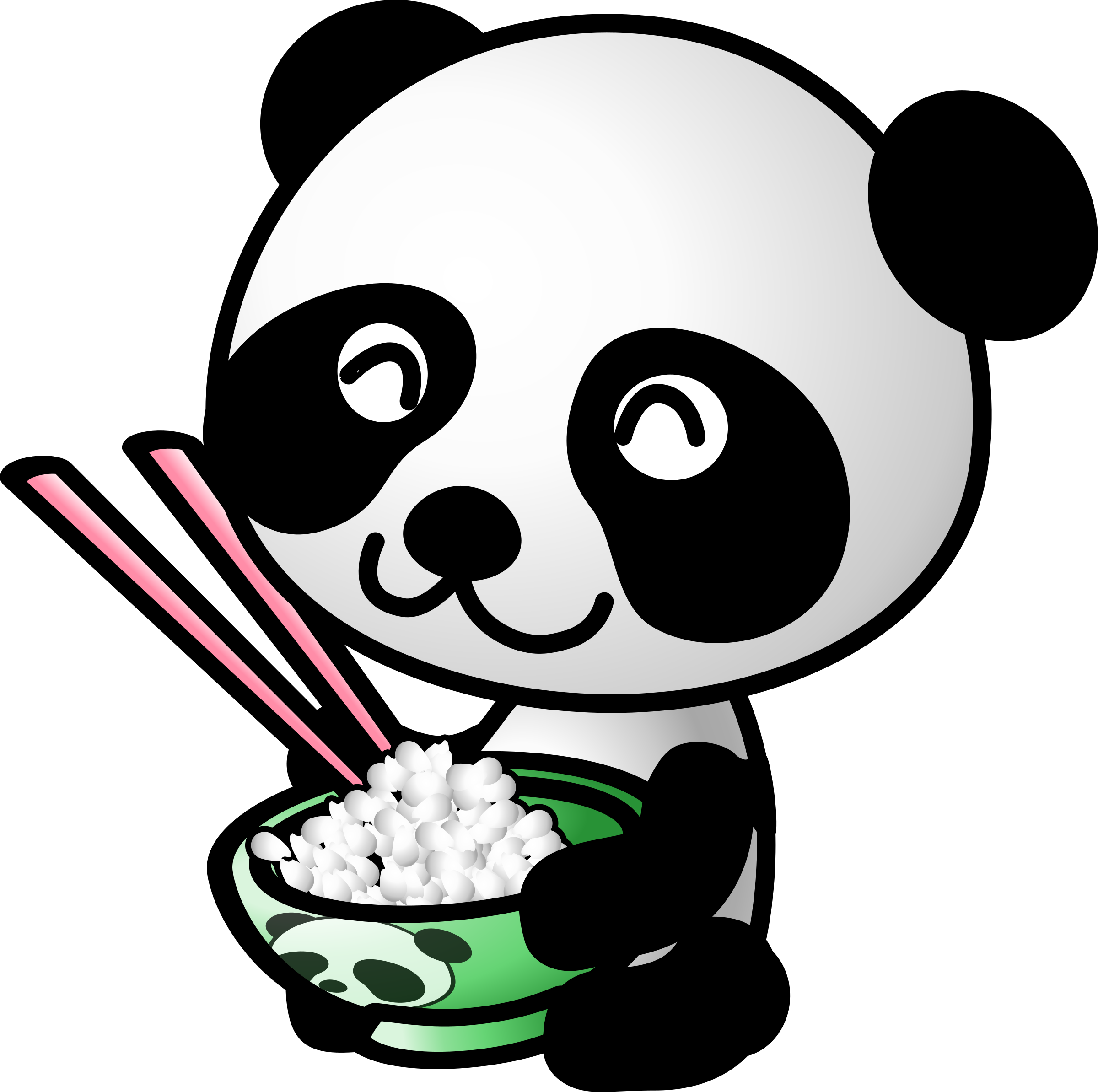 Free Panda Clipart Clip Art Pictures Graphics Illustrations - Panda Clipart (2400x2387)