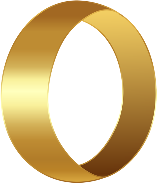 Golden Number Zero Transparent Png Clip Art Image - Number Zero Transparent (512x600)