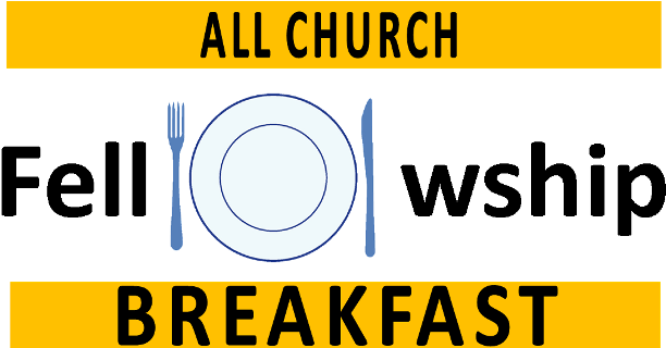 Church Breakfast Clipart - All Church Fellowship Breakfast (640x319)