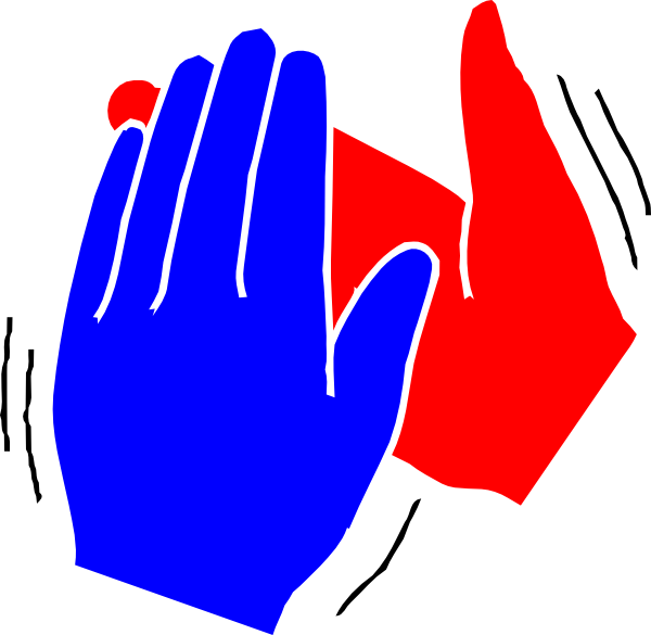 Prayer Clipart Art Graphic Image Sharefaith - Clapping Hands Clip Art (600x585)