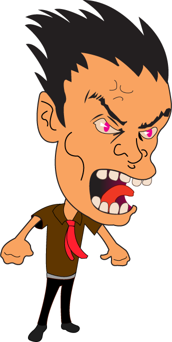Funny Clip Art Funny People - Funny People Clipart (344x681)