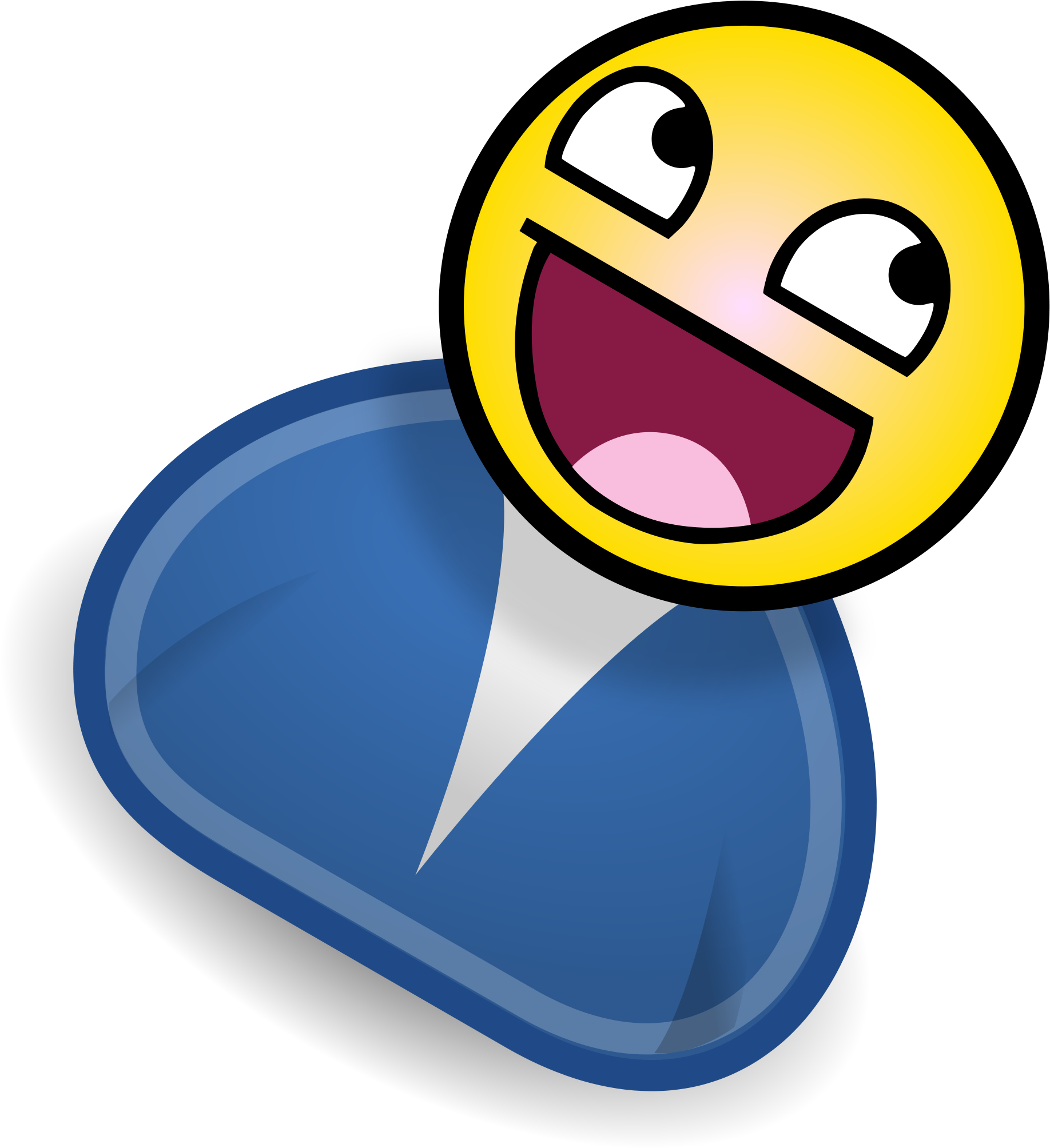 Happy Person File Bathrobecabalicon Svg Wikimediamons - Happy Person Clipart (2000x2190)