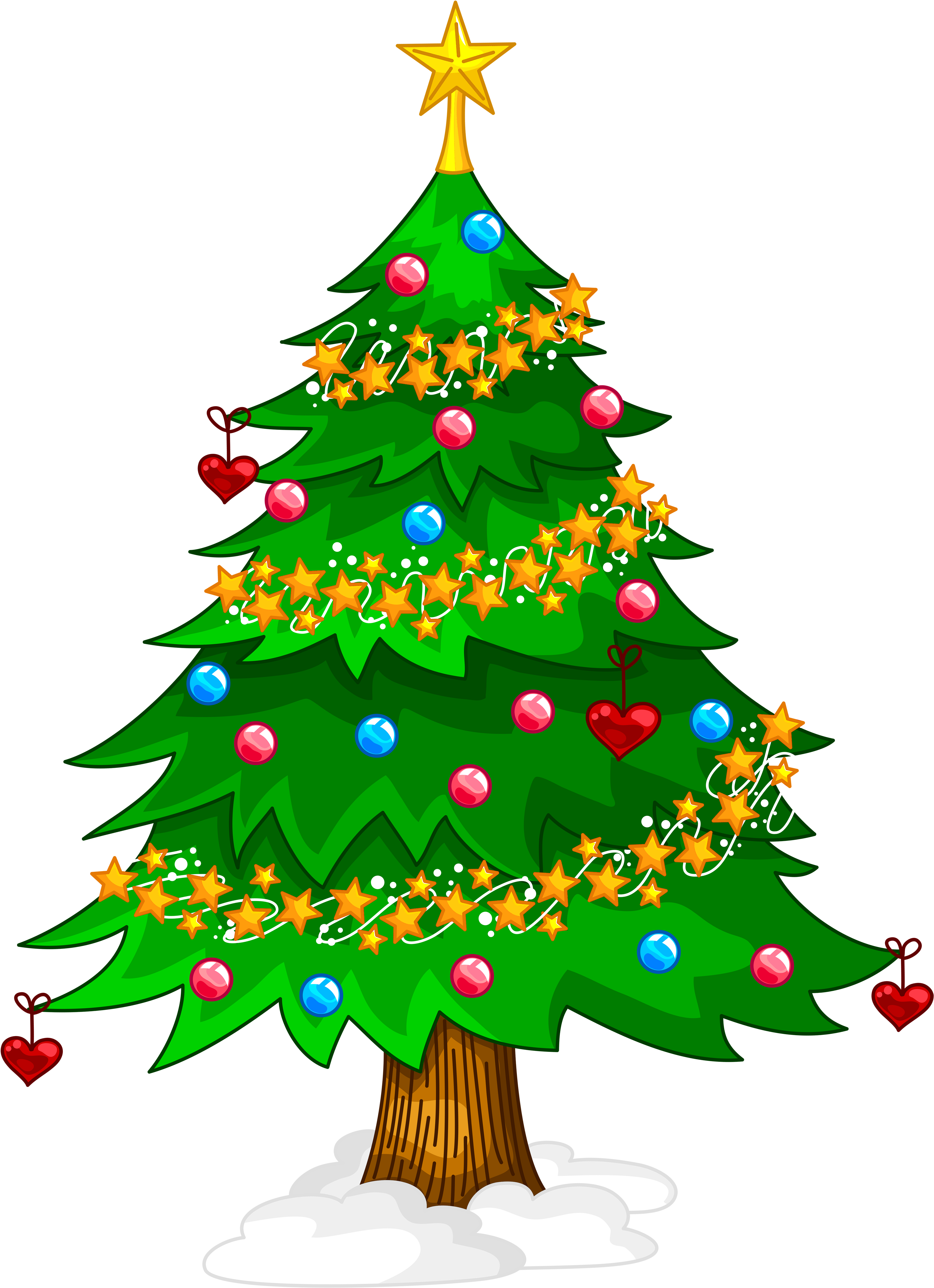 Christmas Tree Clip Art Png - Christmas Day (4301x5627)