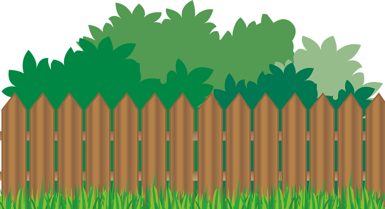 Garden Background Clipart - Backyard Clip Art (1280x696)