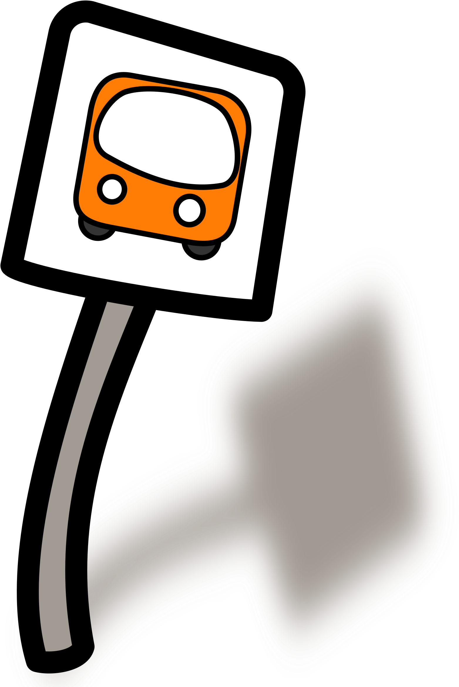 Clipart Of A Bus Stop Funny - Bus Stop Sign Clipart (2400x2400)