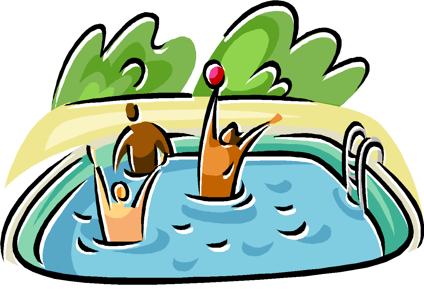 Clip Art Swimming Pool Clipart - Pool Clip Art (1432x1000)
